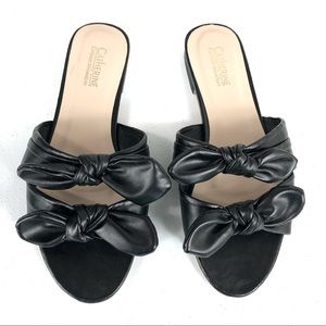 Catherine Malandrino black size 6.5 sandals (#41)